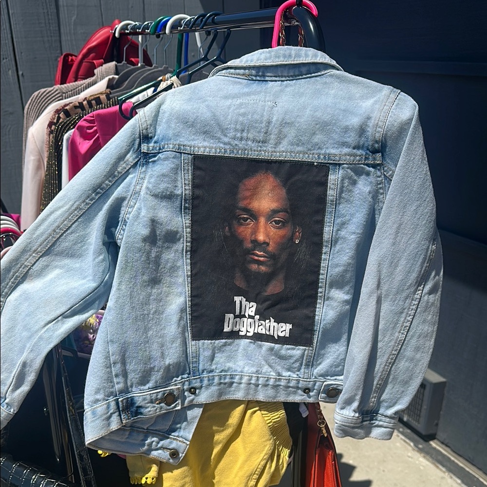 The Doggfather Denim Jacket Kids